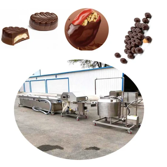 Máquina de lanche copo bolo espalhando máquina de revestimento de chocolate Maamoul máquina de bolas de datas